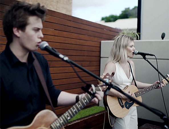 Sydney Acoustic Duo Kiara and Josh